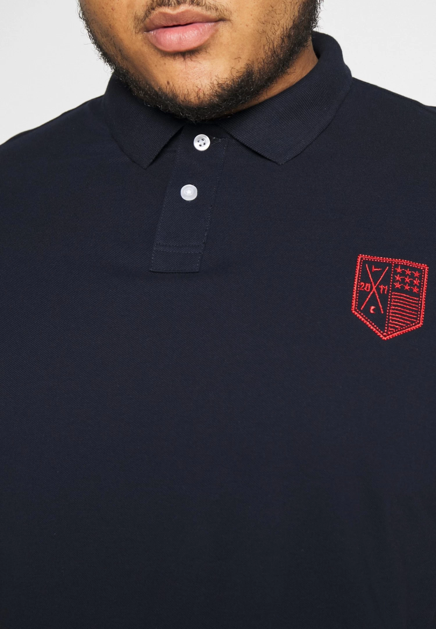 Pier One Poloshirt - Dress Blue/Dark Blu 7 Pier One Poloshirt - Dress Blue/Dark Blu - Afbeelding 5