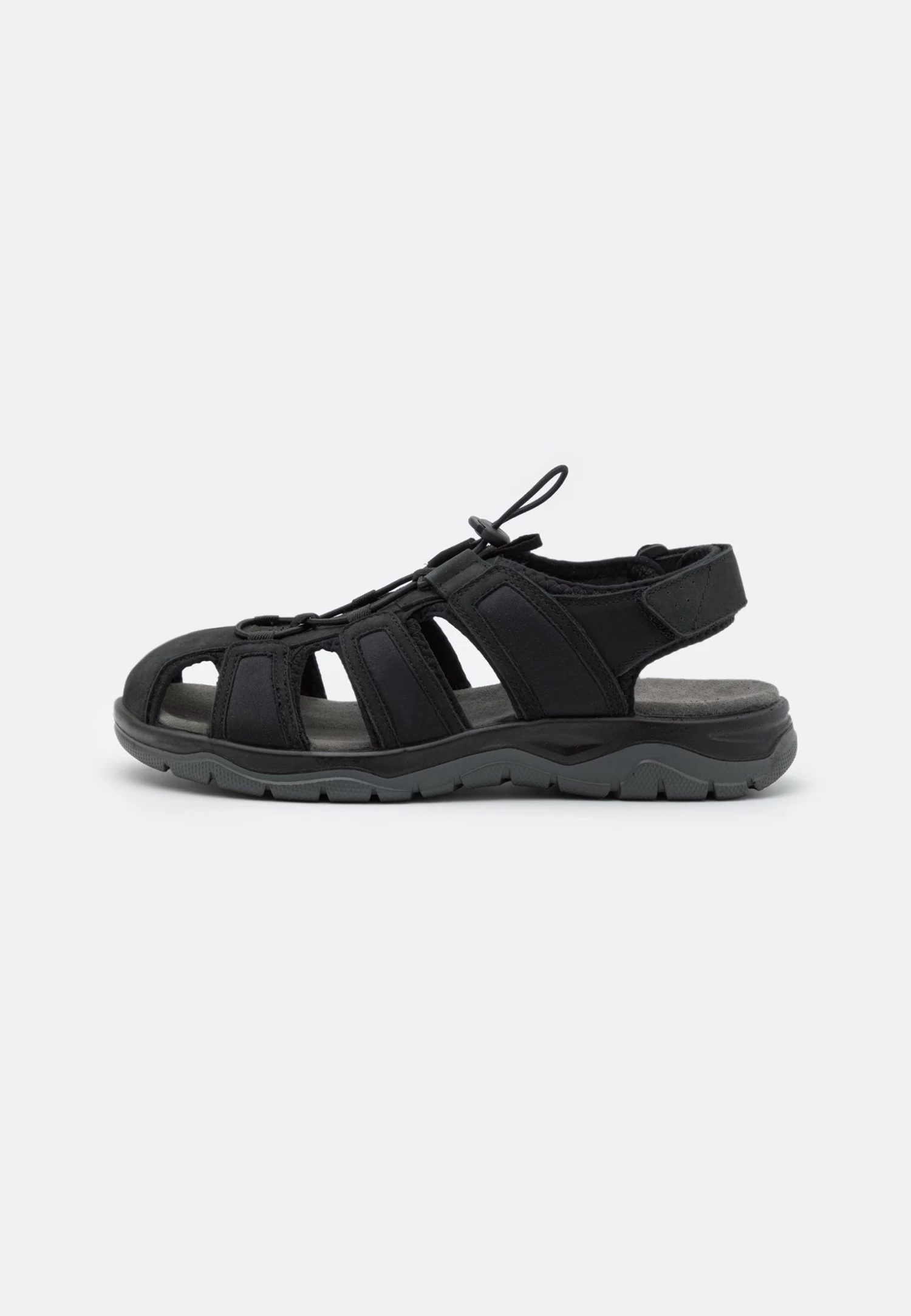 Pier One Leather - Outdoorsandalen - Black 3 Pier One Leather - Outdoorsandalen - Black