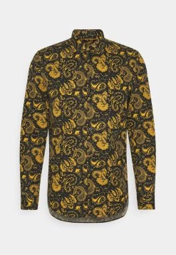 Professionele Herenkledingwinkel 6 Pier One Festive Aop - Overhemd - Black