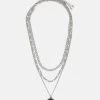 Pier One Unisex 3 Pack - Ketting - Silver-Coloured