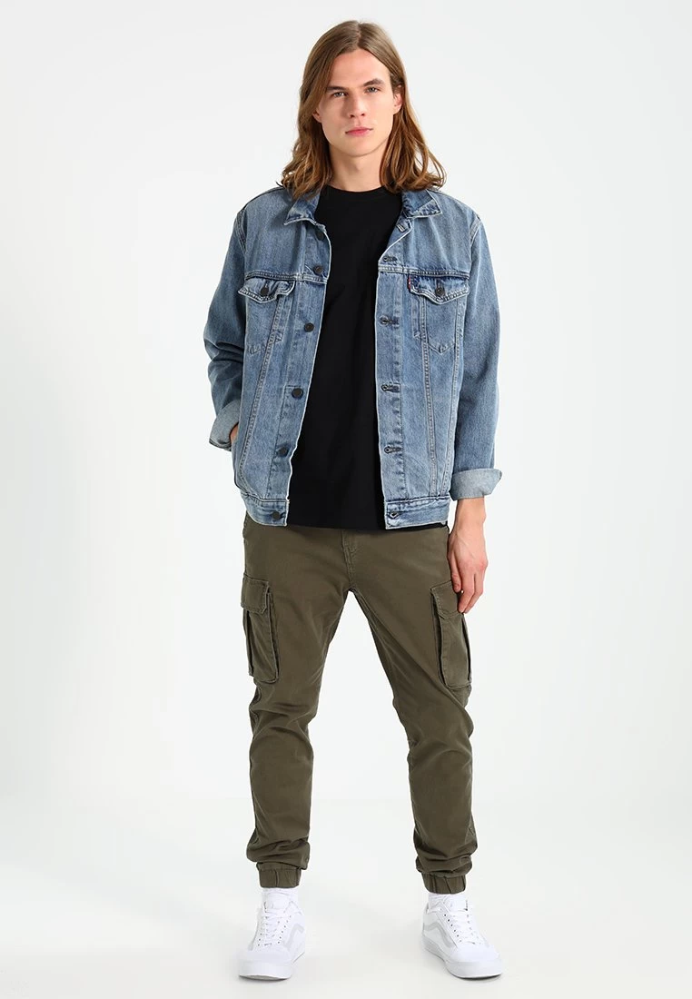 Pier One Cuffed Skinny Trouser- Cargobroek - Khaki 4 Pier One Cuffed Skinny Trouser- Cargobroek - Khaki - Afbeelding 2