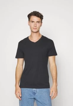 Pier One V Neck Bird Tonal 3 Pack - T-Shirt Basic - Light Brown/White/Dark Blue -Professionele Herenkledingwinkel e08d0778ecd941aa94fa4e322df34f7c