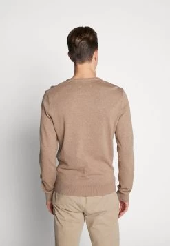 Pier One Basic Crewneck - Trui - Mottled Beige -Professionele Herenkledingwinkel e45875b79af34307b546bc88a1571a7e