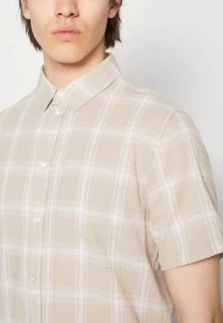 Pier One Overhemd - Beige -Professionele Herenkledingwinkel e630f8e39bd04f31bacb1d8b205188a0