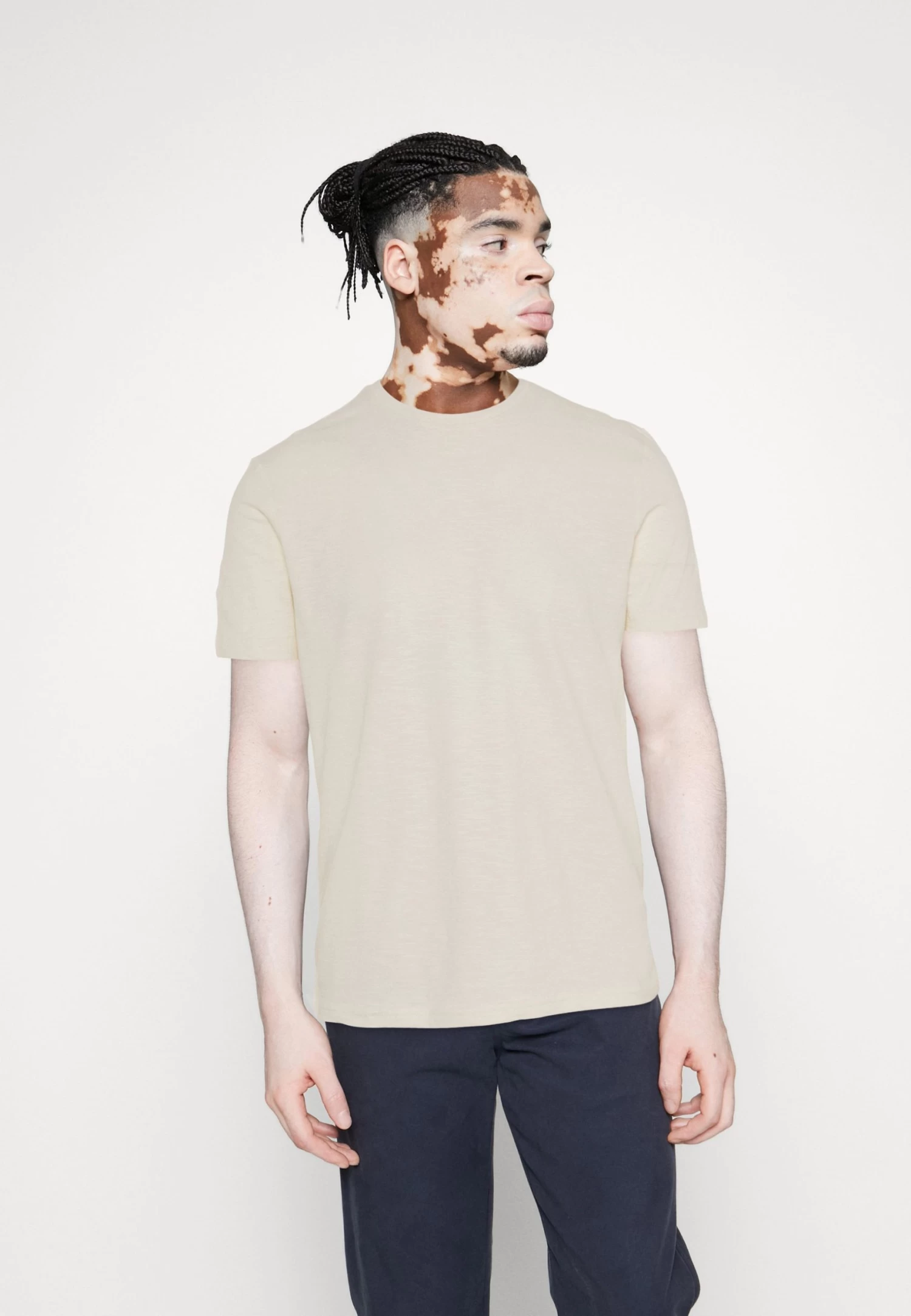 Pier One 7 Pack - T-Shirt Basic - White/Yellow/Lilac 8 Pier One 7 Pack - T-Shirt Basic - White/Yellow/Lilac - Afbeelding 6