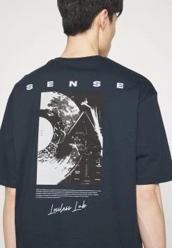 Pier One Sense Tee- T-Shirt Print - Dark Blue -Professionele Herenkledingwinkel e690df0b9a214c2fa436c69165ff17cd