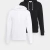 Pier One 2 Pack - Hoodie - Black/White -Professionele Herenkledingwinkel e726b483d5314140af2c74486da6e1bb