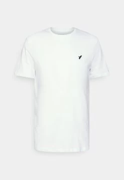 Pier One Unisex 5 Pack - T-Shirt Basic - White/Brown/Dark Blue -Professionele Herenkledingwinkel e7e6feca7abb486fb2811cf0ef59c0a9