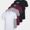 Pier One 5 Pack - Poloshirt - Black/White/Bordeaux/Navy/Gray Marl 2 Pier One 5 Pack - Poloshirt - Black/White/Bordeaux/Navy/Gray Marl -Professionele Herenkledingwinkel e7f3b5380f9d45399476922a034db884