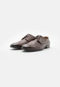 Pier One Leather - Veterschoenen - Brown -Professionele Herenkledingwinkel e97eed767ec64f38abbb639d86fd2c6a