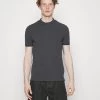 Pier One T-Shirt Basic - Mottled Dark Grey