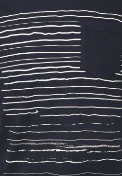 Pier One T-Shirt Print - Dark Blue -Professionele Herenkledingwinkel ea82914b5b044410996fab6424f50c99