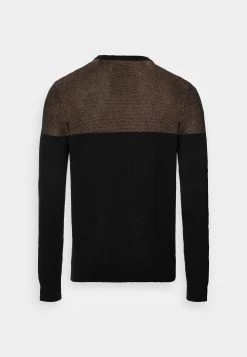 Pier One Trui - Black/Brown -Professionele Herenkledingwinkel eb9234e8ed294d55a60da22b61a8b1db