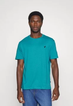 Pier One 5 Pack - T-Shirt Basic - White/Blue/Stone -Professionele Herenkledingwinkel ebd1d163bd364d90959dd05491c0f095