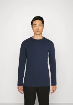 Pier One Longsleeve - Light Green/Beige/Dark Blue -Professionele Herenkledingwinkel ecfaf74aa6da4ede9653fbbe59f615fd