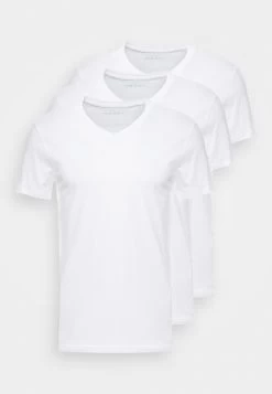 Pier One 3 Pack- T-Shirt Basic - White -Professionele Herenkledingwinkel f303a530b2ca4ce1b1fd875519edd597