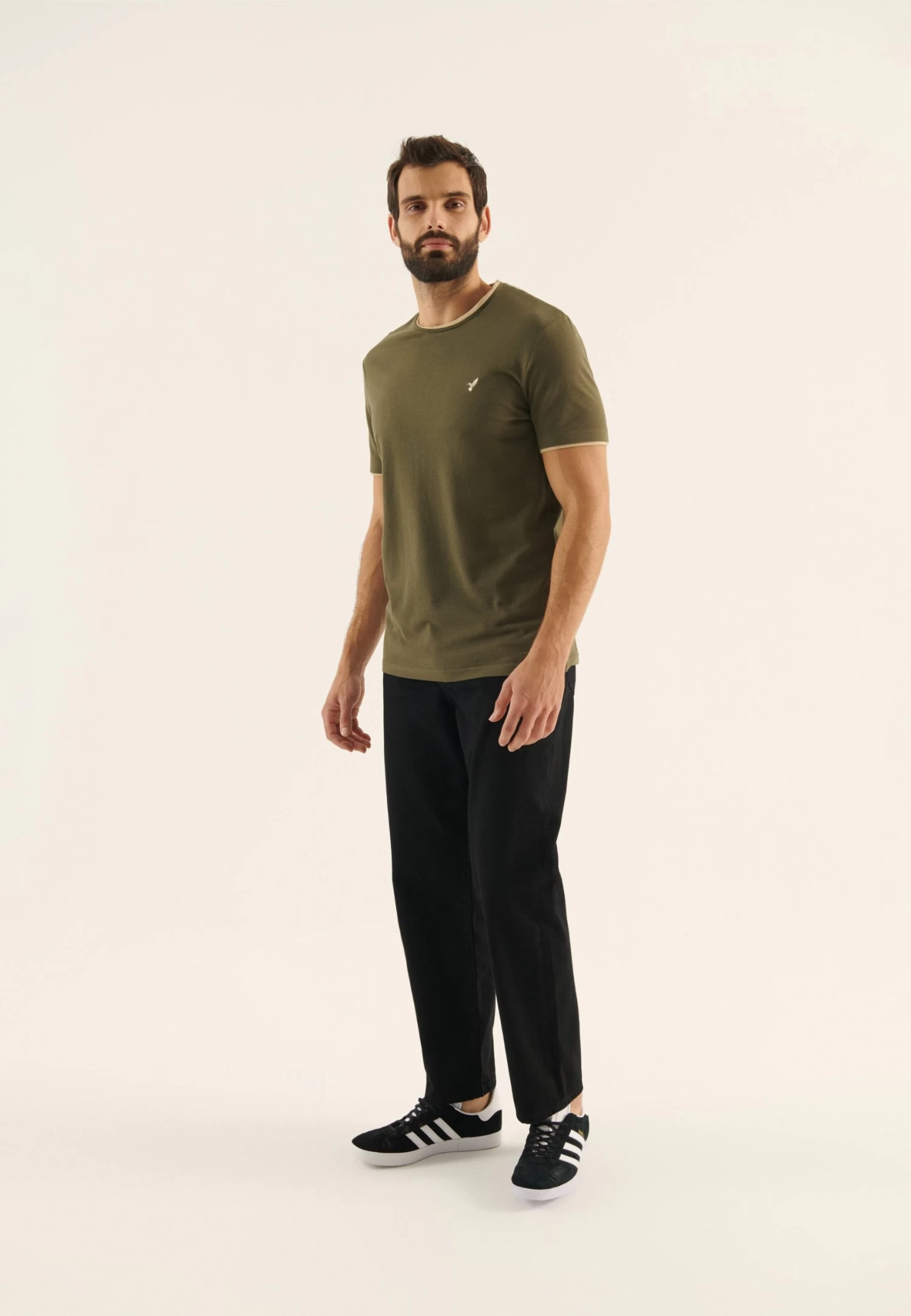 Pier One T-Shirt Basic - Olive 4 Pier One T-Shirt Basic - Olive - Afbeelding 2