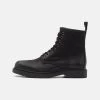 Pier One Leather - Veterboots - Black -Professionele Herenkledingwinkel f6e9515e988b4ad584e5e93abea39704