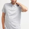 Pier One Basic - Poloshirt - Light Grey Melange -Professionele Herenkledingwinkel f8d0d0a5624f4fb79e1813c8026b3f79