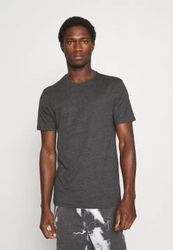 Pier One 3 Pack - T-Shirt Basic - Black/Mottled Dark Grey/Bordeaux -Professionele Herenkledingwinkel fbb1fa11fda54722bafd9df33f46d342