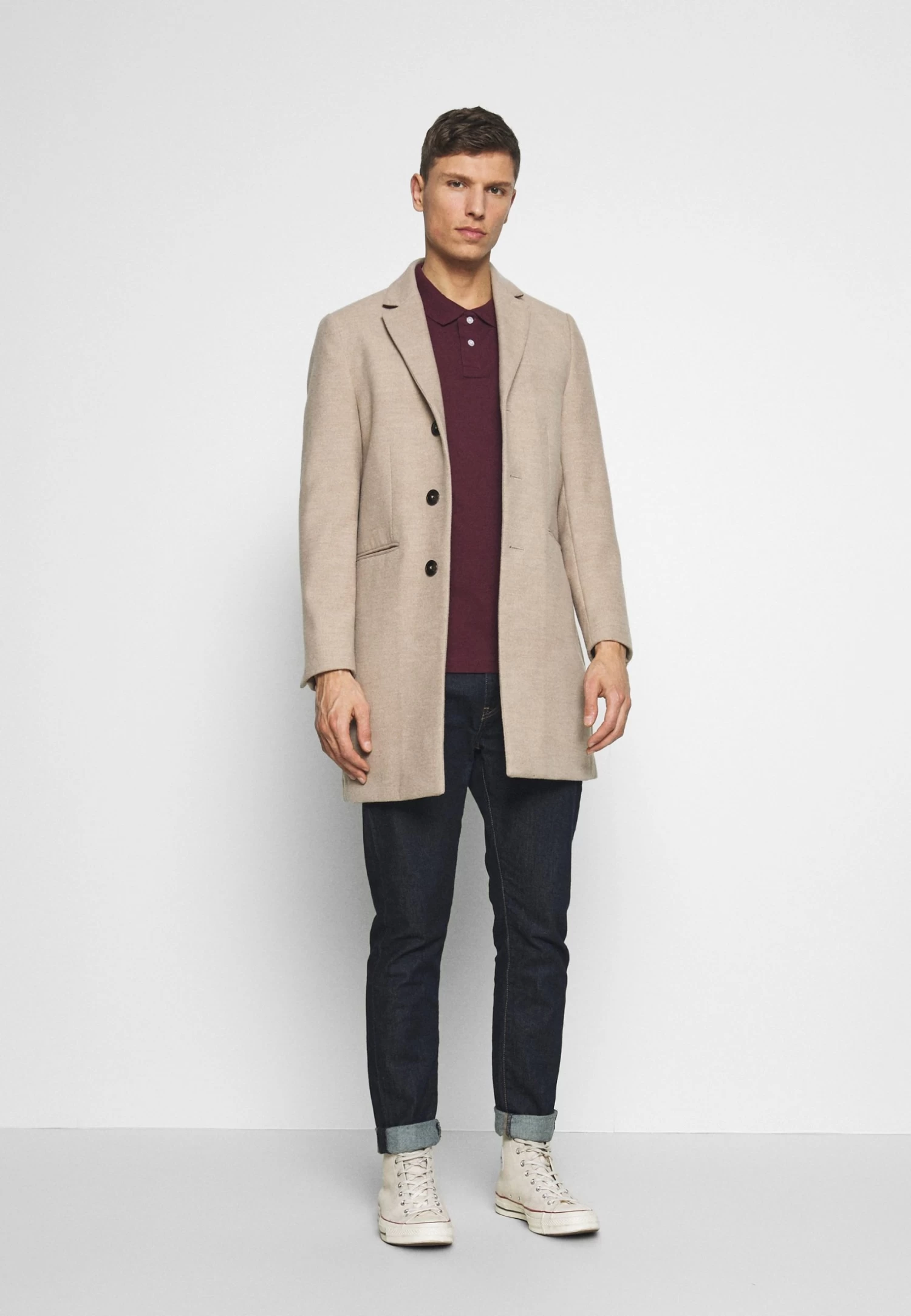 Pier One 2 Pack - Poloshirt - Dark Blue/Bordeaux 3 Pier One 2 Pack - Poloshirt - Dark Blue/Bordeaux